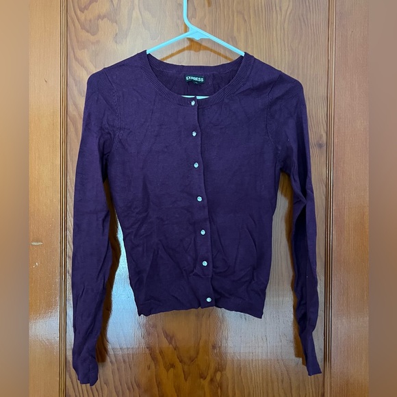 Express Jewel Buttoned Cardigan - Picture 8 of 8